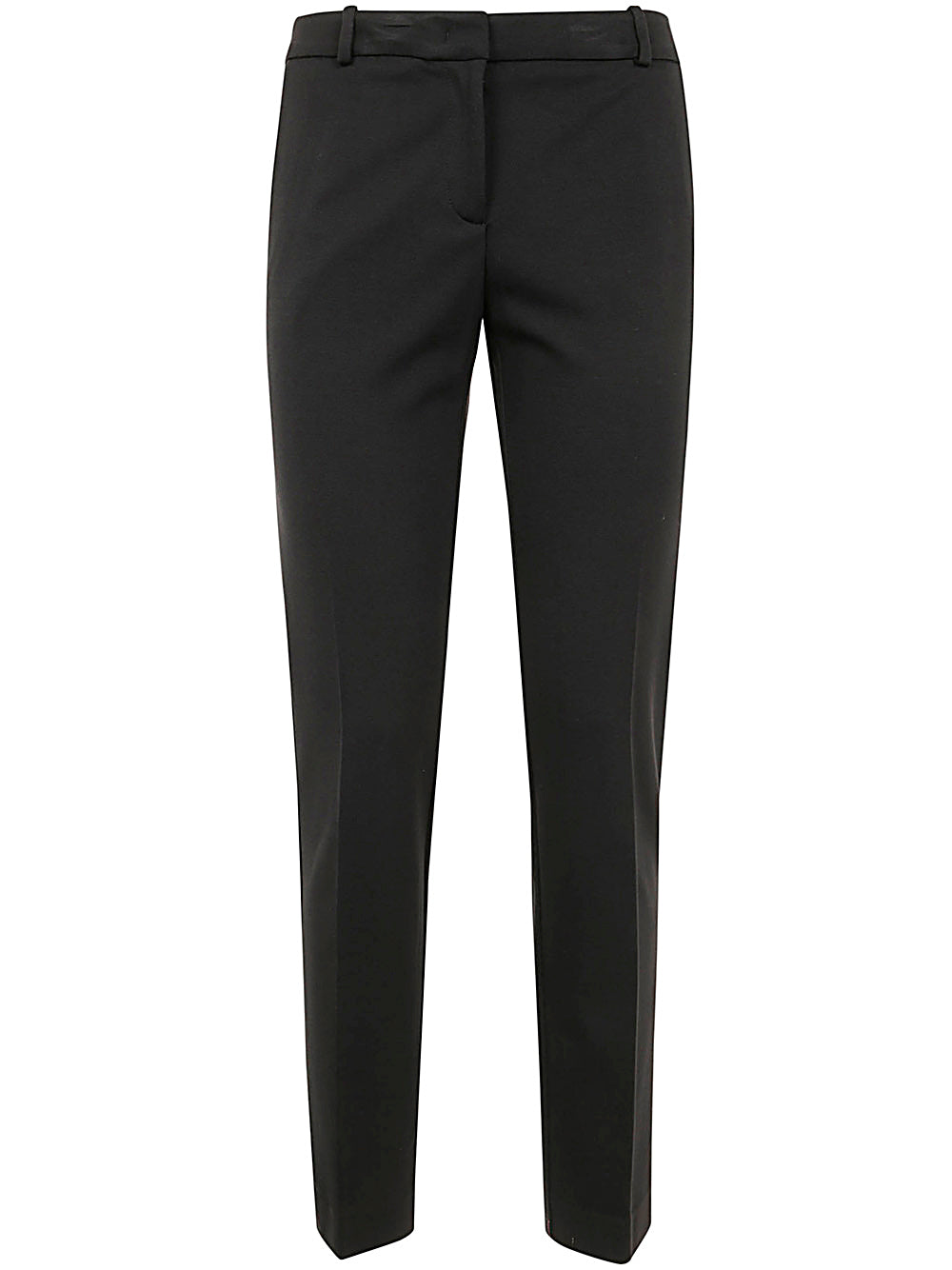Slim Trousers with Kiltie Detail