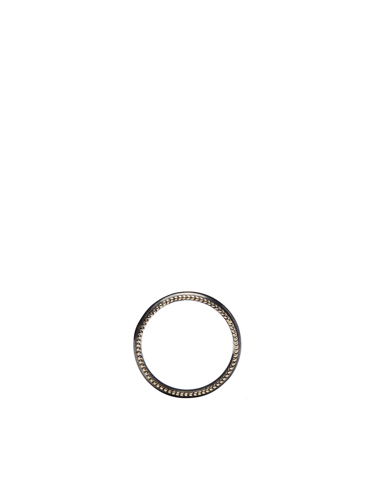 UGO CACCIATORI Round Band Ring for Men