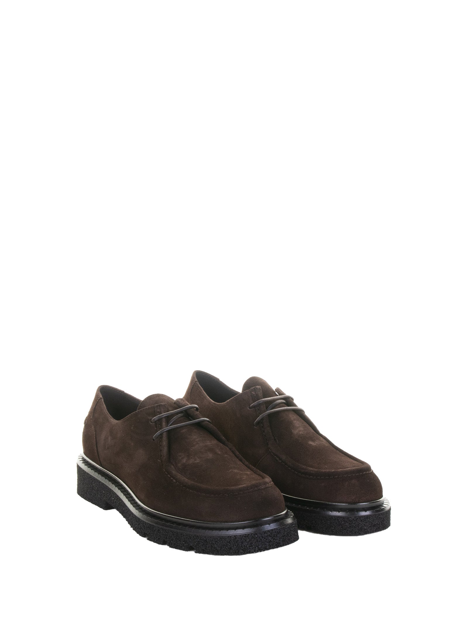 GUGLIELMO ROTTA Suede Lace-Up Loafer for Women - FW25 Collection