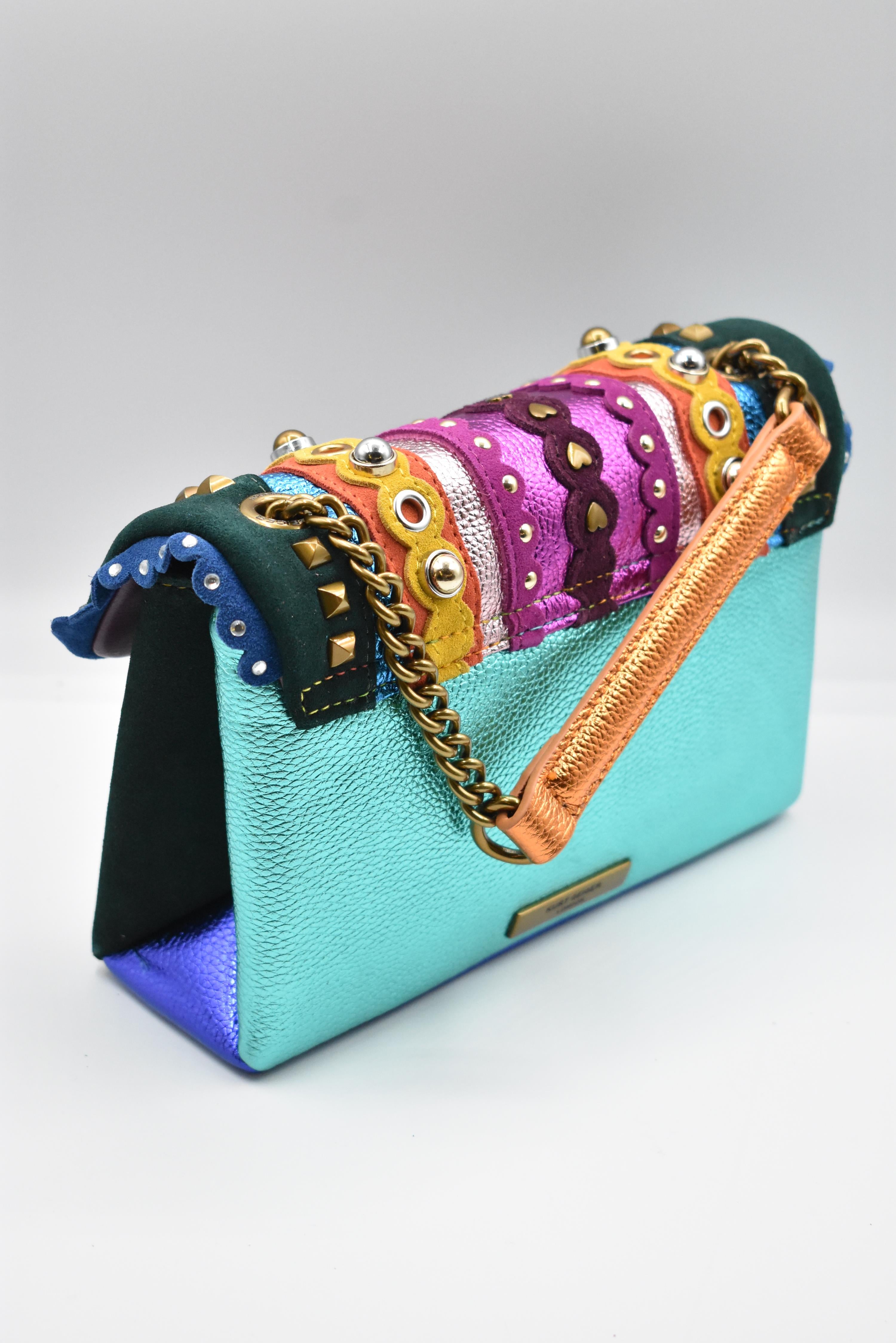 KURT GEIGER Signature Studded Handbag - Mini