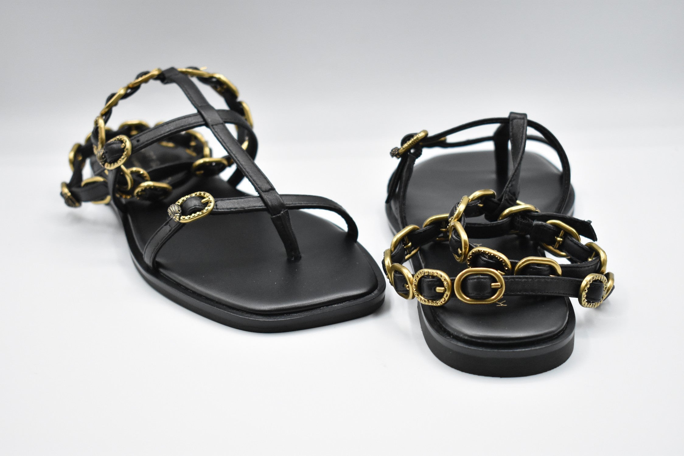 KURT GEIGER Classic Flat Gladiator Shoes for Women