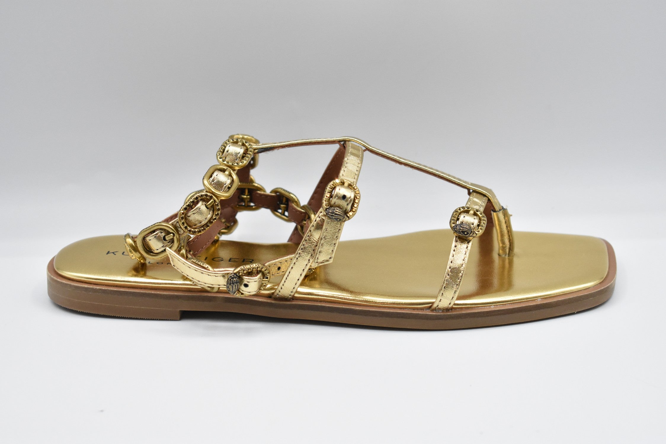 KURT GEIGER Elegant Low Lace Flat Shoes for Women