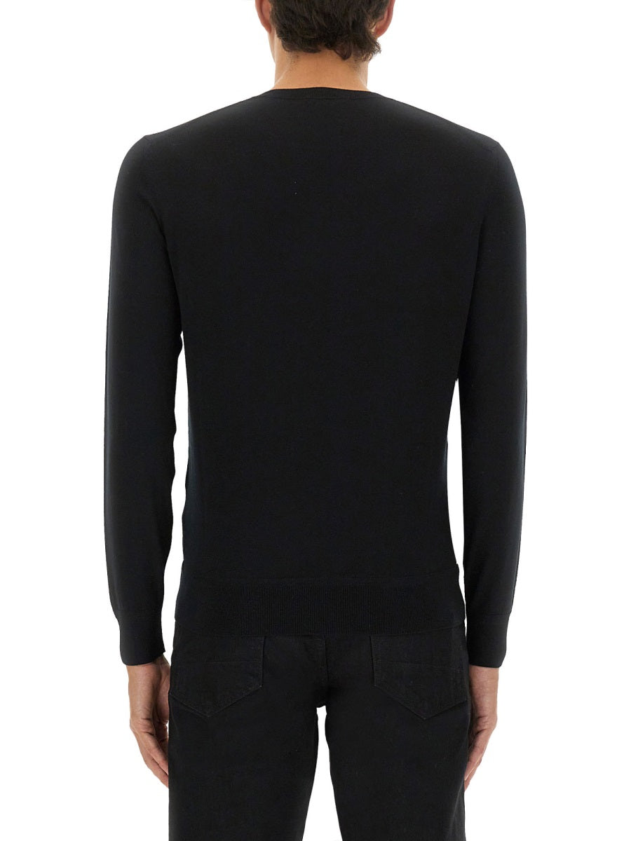 TOM FORD Luxury Wool T-Shirt for Men - Fall/Winter 2025