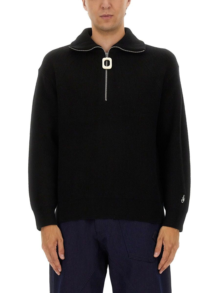 JW ANDERSON Men's Zip Front Shirt - Size L