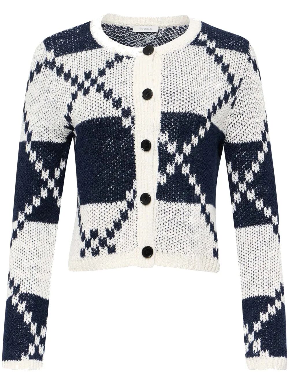 JW ANDERSON Fair Isle Knit Cardigan for Women