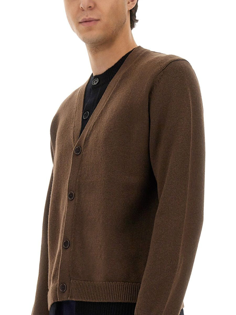 JW ANDERSON Layered Wool Blend Cardigan
