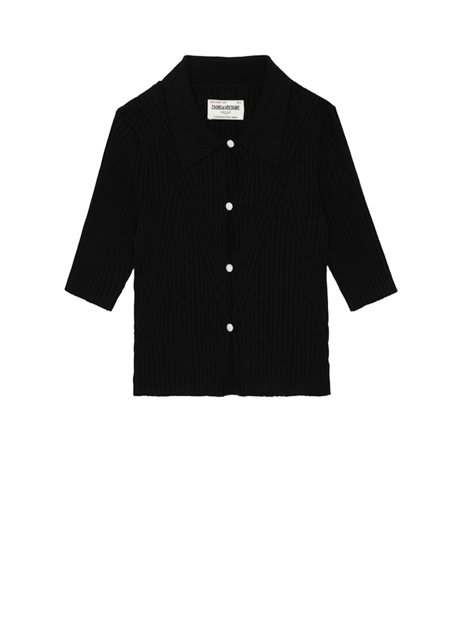 ZADIG&VOLTAIRE Chic Wool Blend Top for Women - SS24 Collection