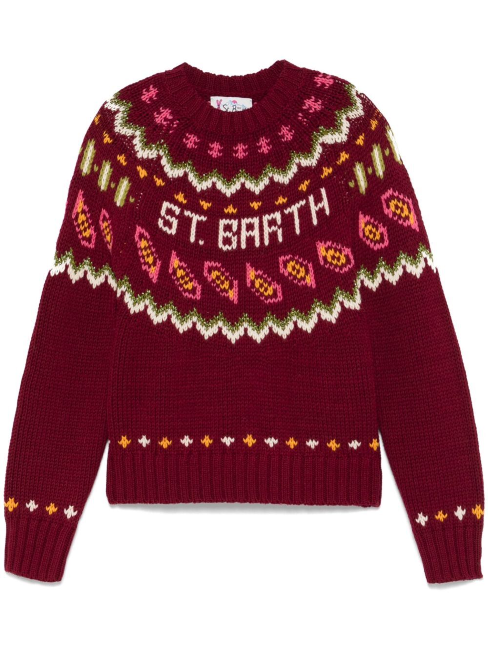 MC2 SAINT BARTH Kyla Nordic Crewneck Sweater