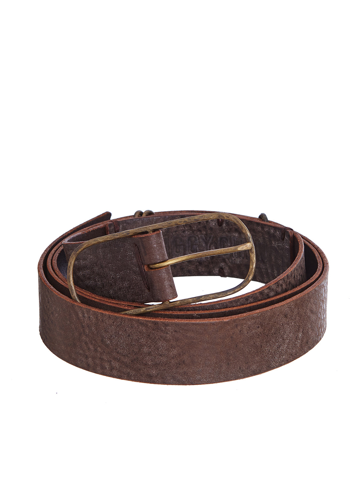 ZIGGY CHEN Oval Buckle Belt for Men