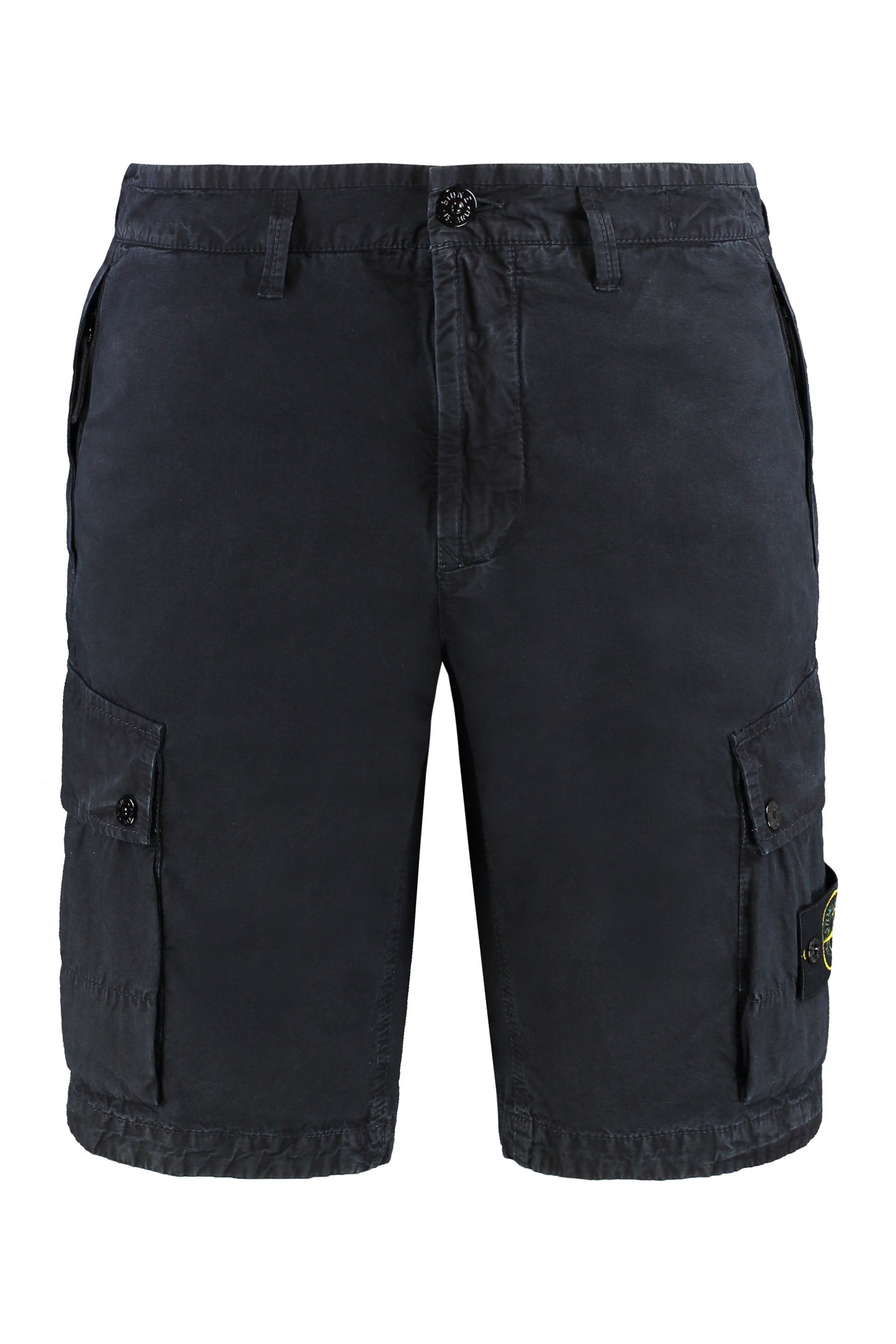 STONE ISLAND Cotton Bermuda Shorts for Men - SS25