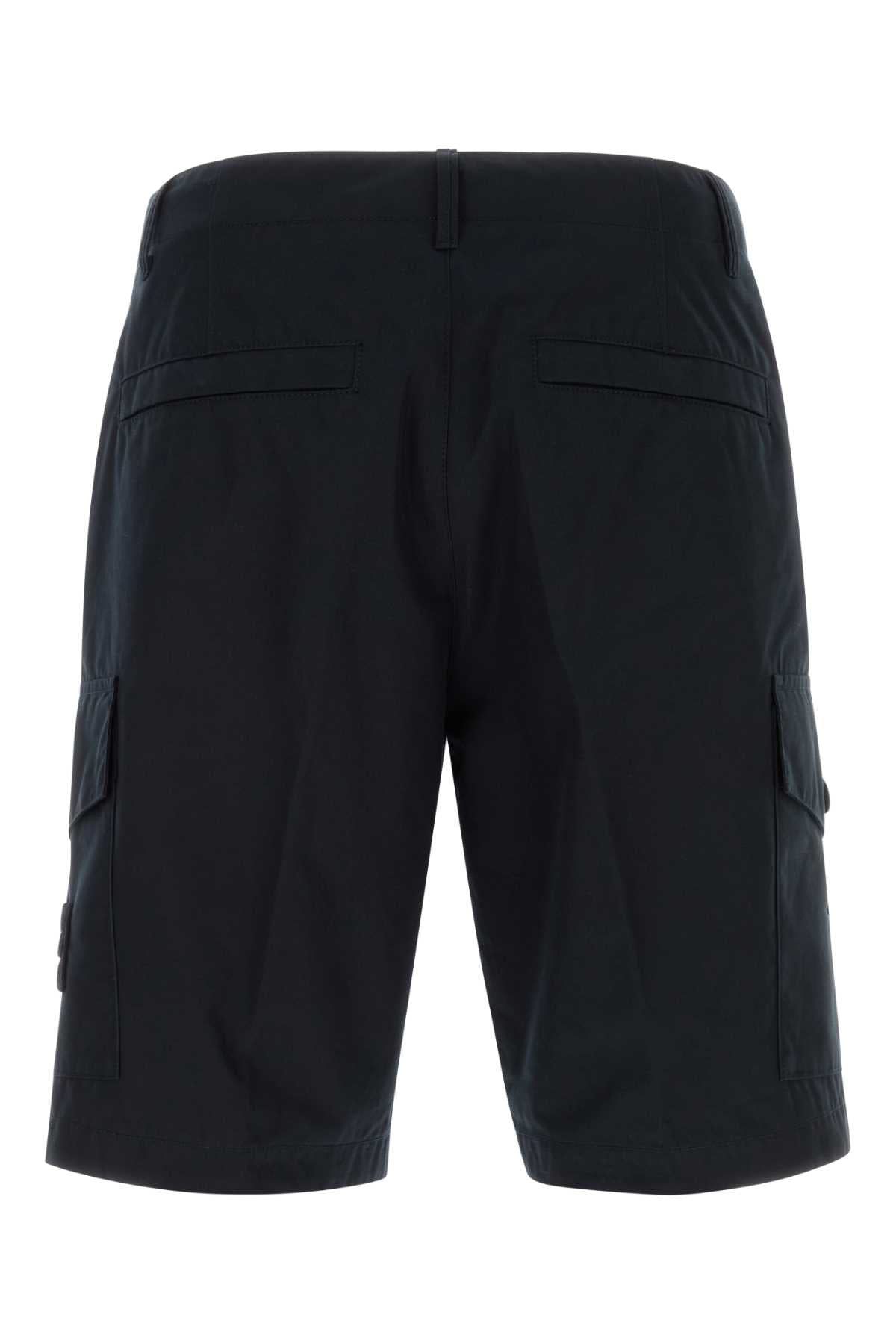 STONE ISLAND Cotton Bermuda Shorts - Regular Fit