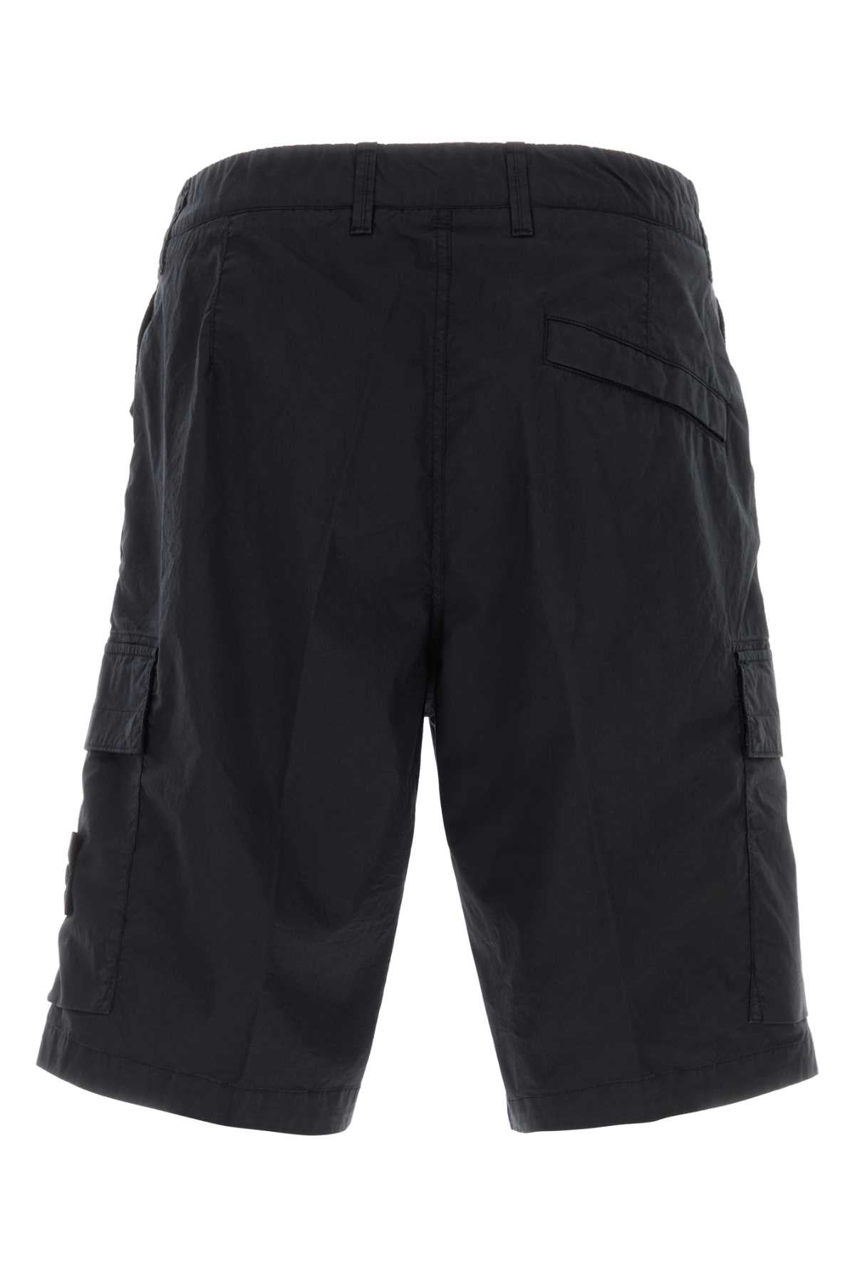 STONE ISLAND Men's Stretch Cotton Bermuda Shorts