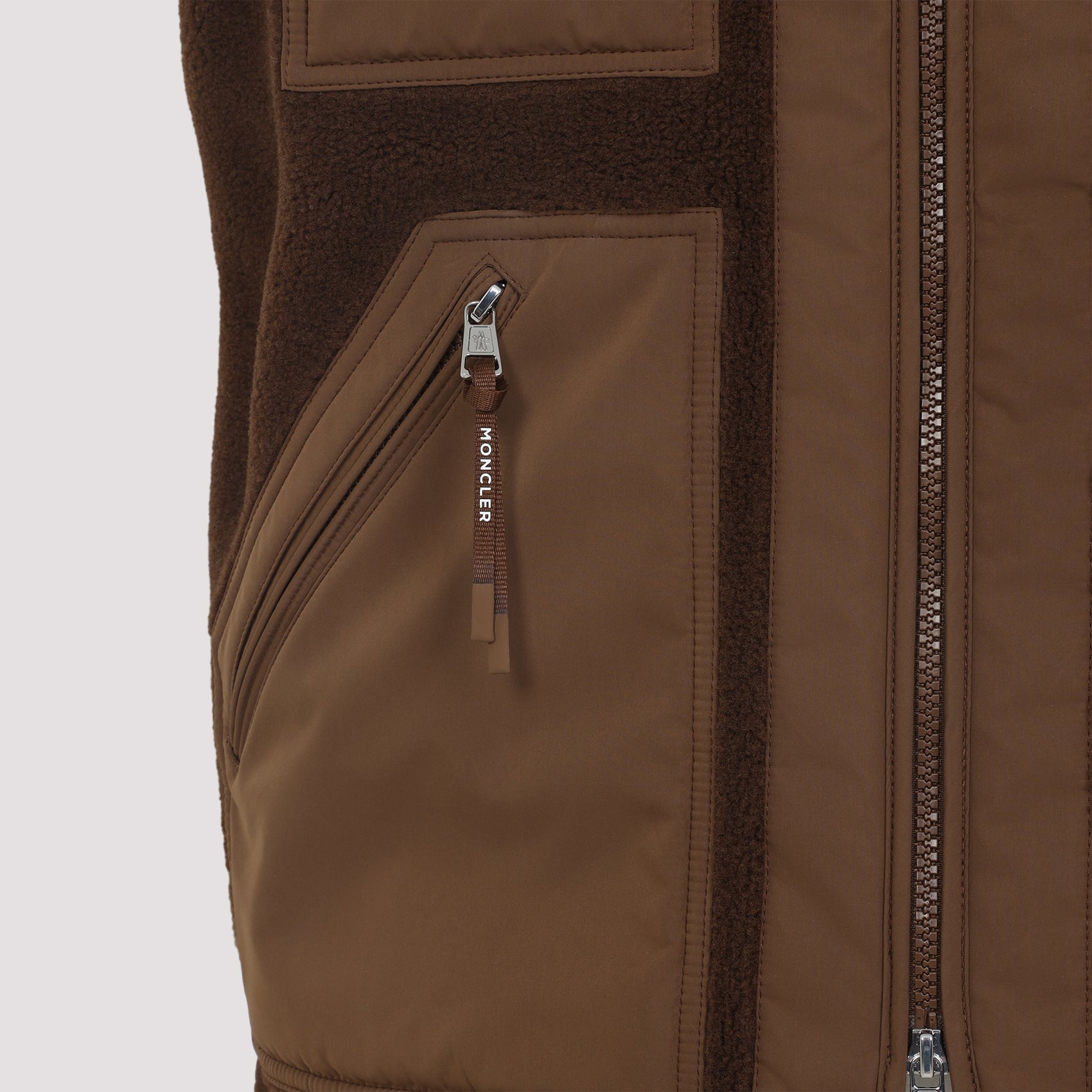 MONCLER Men's Polyester Gilet with Quilted Pattern