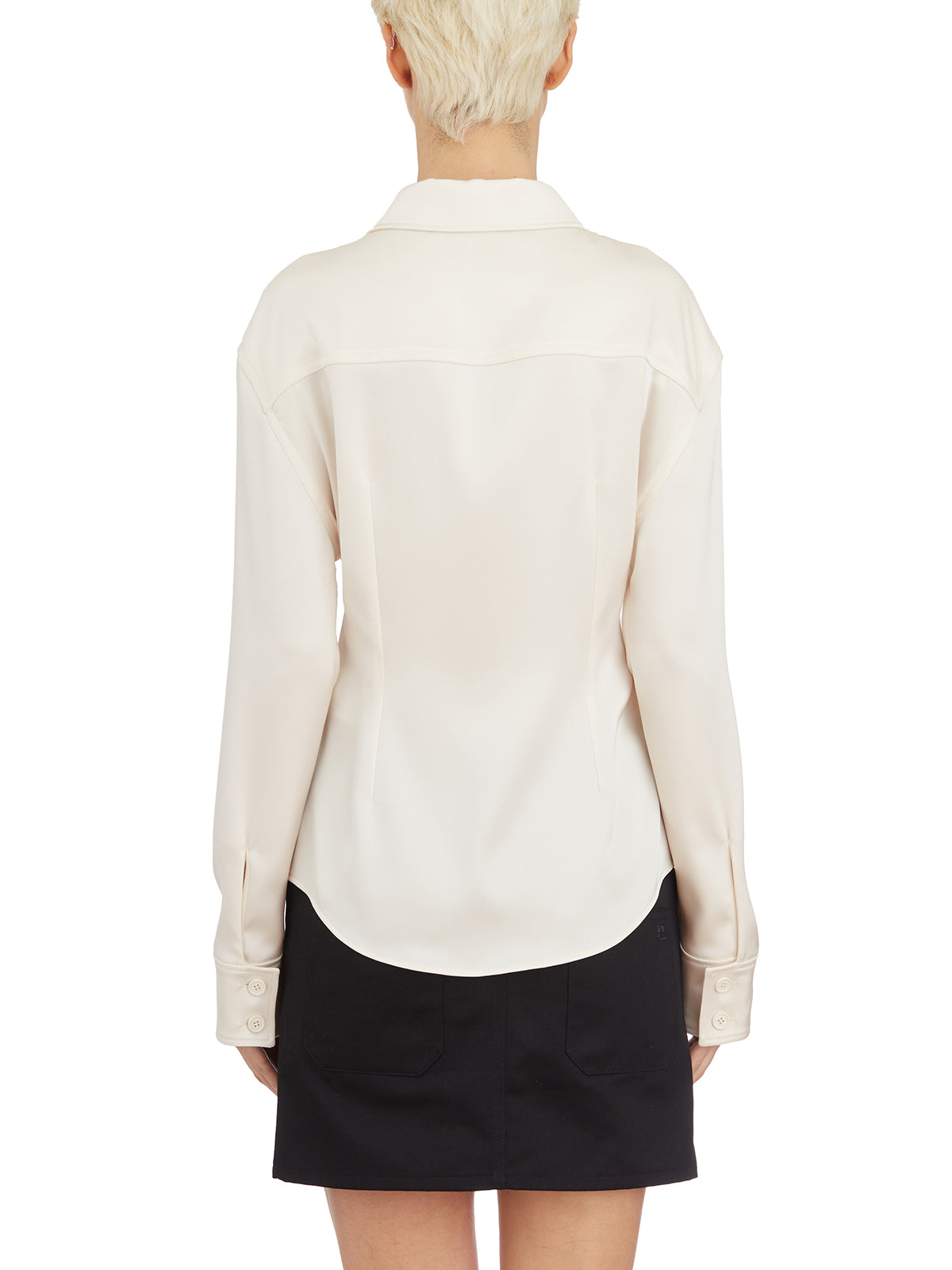 COURREGÈS Two Pocket Satin Shirt