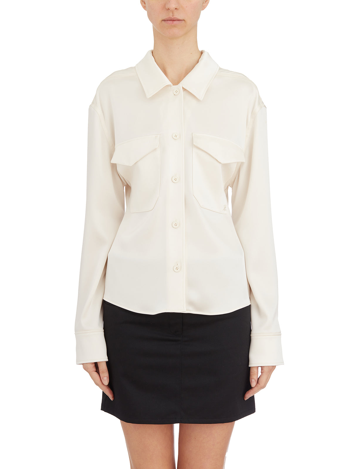 COURREGÈS Two Pocket Satin Shirt