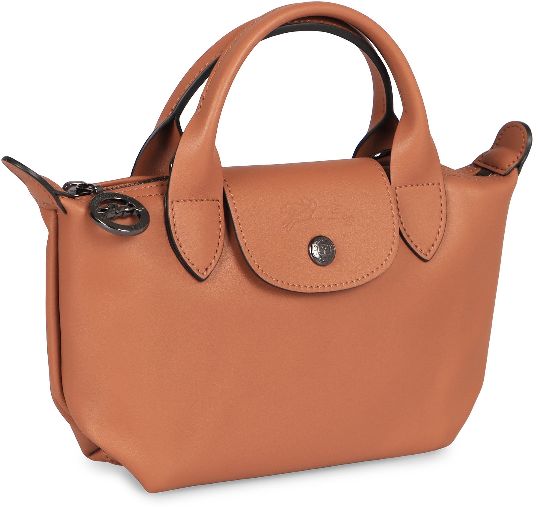 LONGCHAMP Mini Structured Leather Handbag