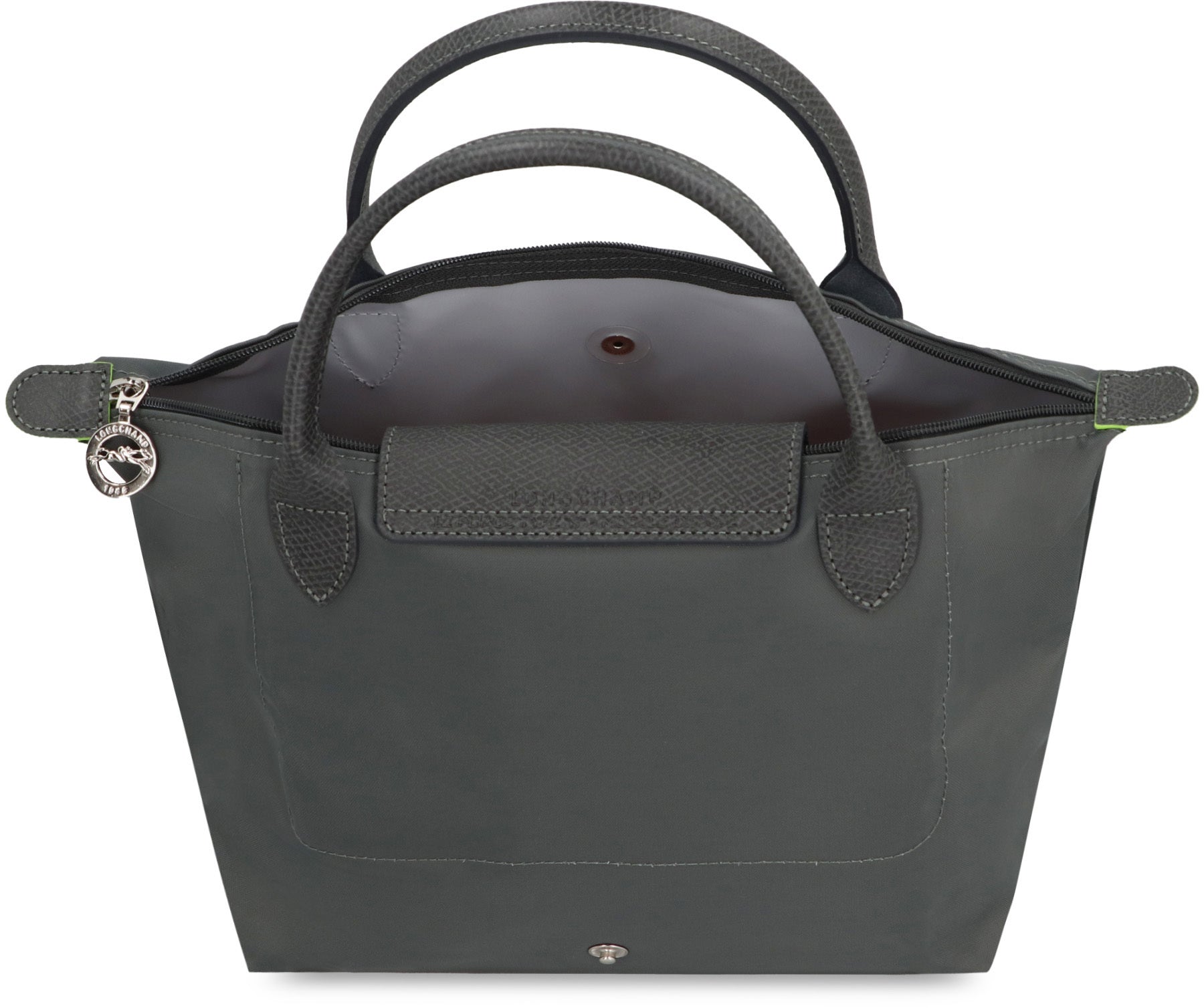 LONGCHAMP Mini Foldable Handbag with Leather Accents