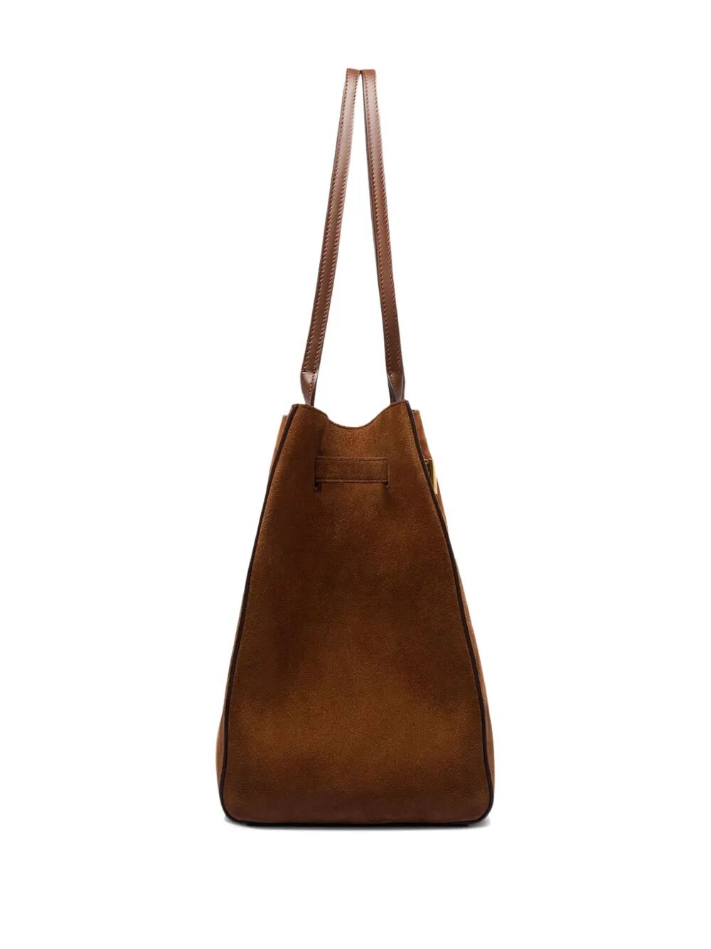 TOM FORD Suede and Smooth Leather Medium Tote Handbag