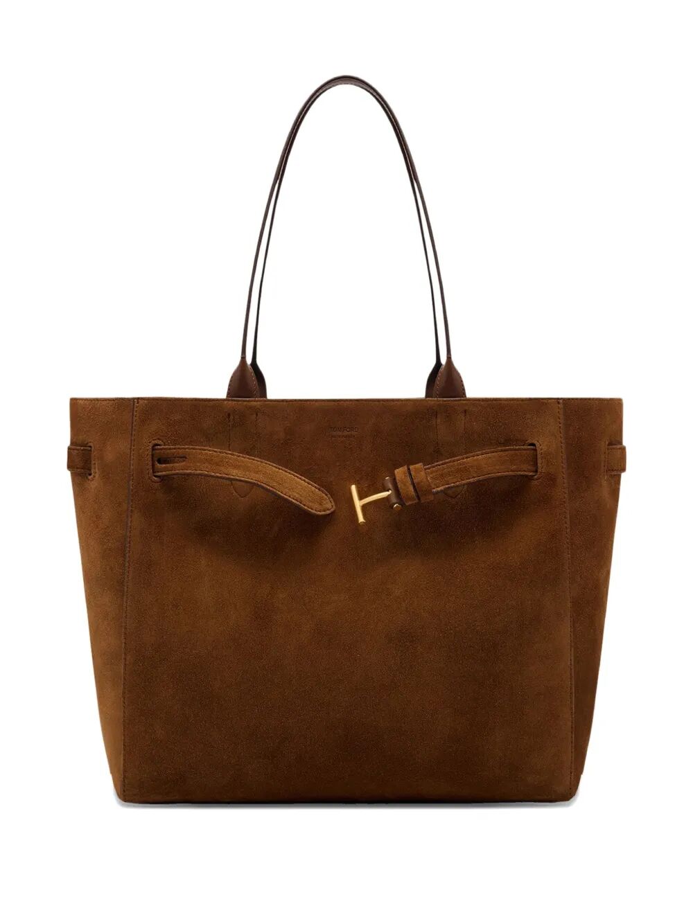 TOM FORD Medium Leather Shopping Handbag