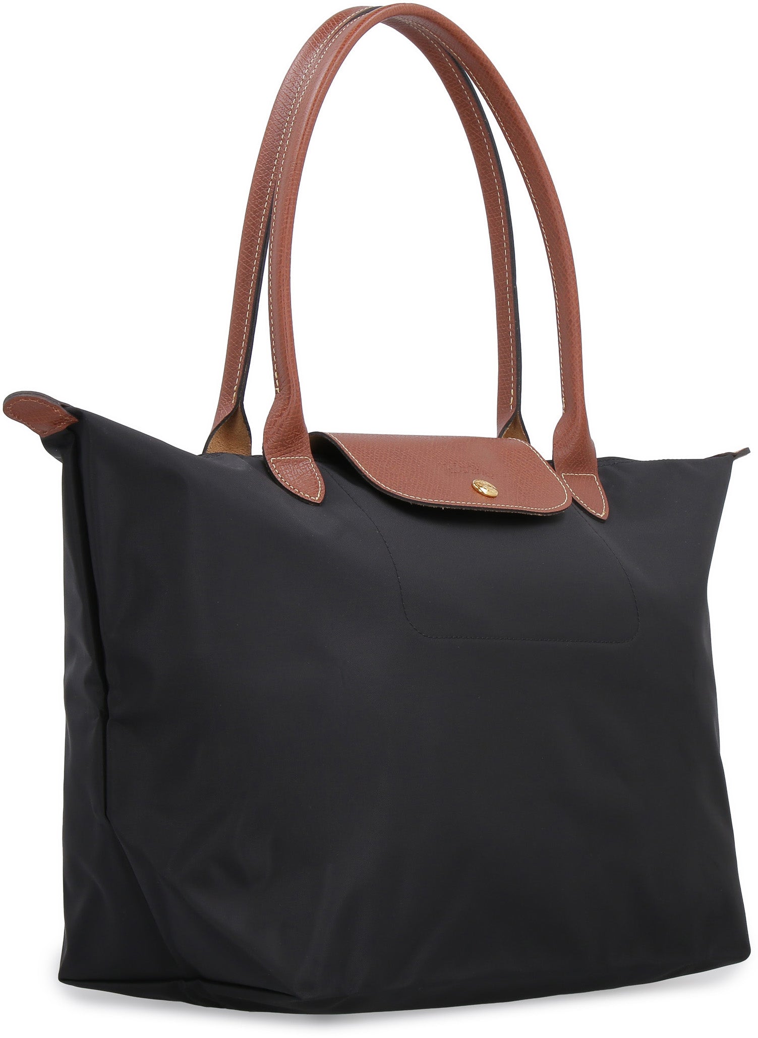 LONGCHAMP Large Recycled Canvas Handbag