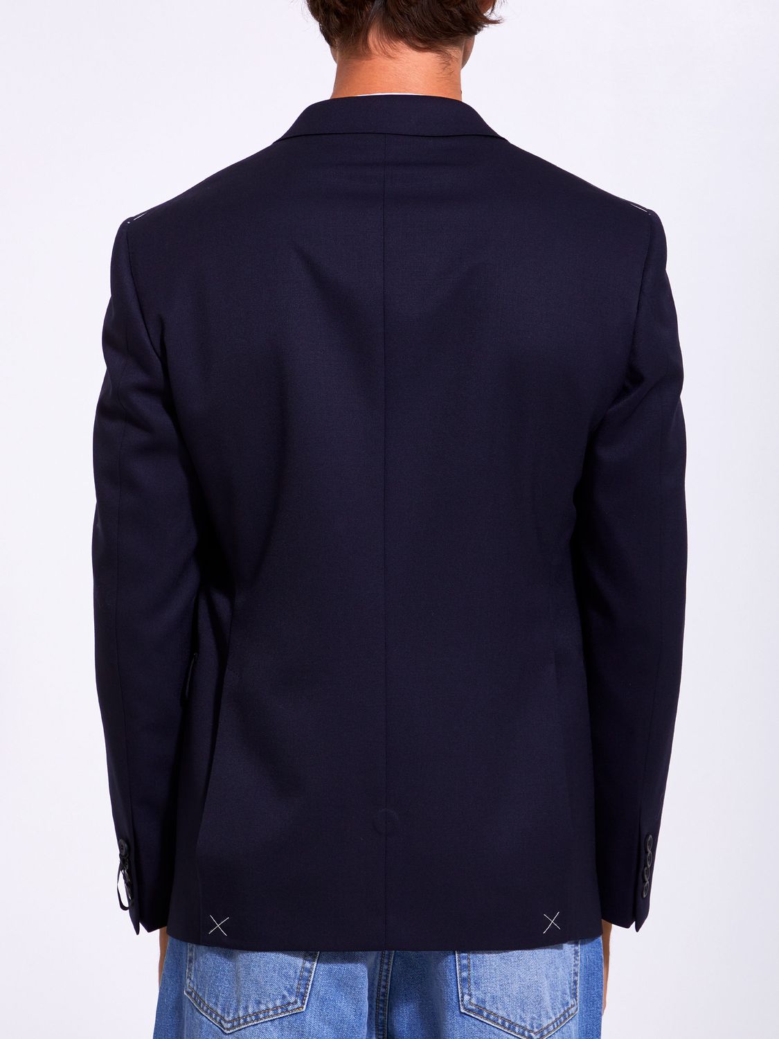 TONELLO Single-Breasted Wool Jacket - Size 50