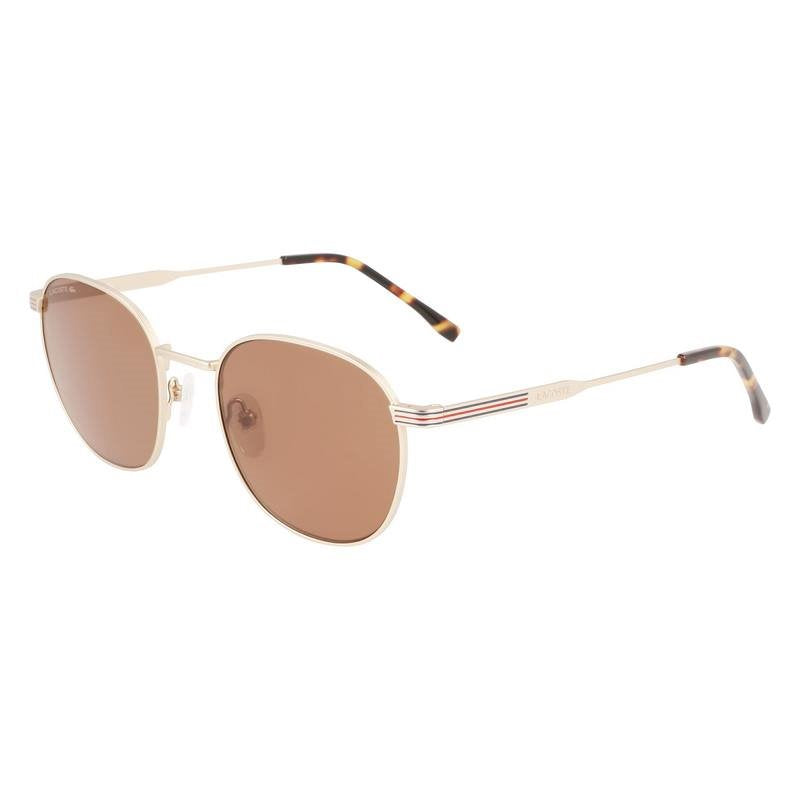 LACOSTE Gold Metal Sunglasses for All Seasons