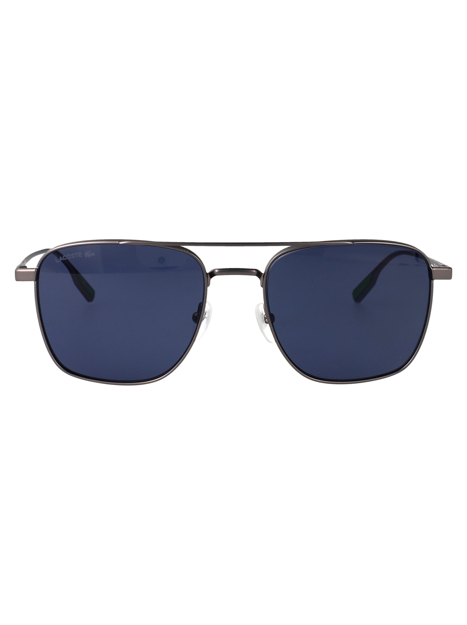 LACOSTE Matte Metal Sunglasses for Men