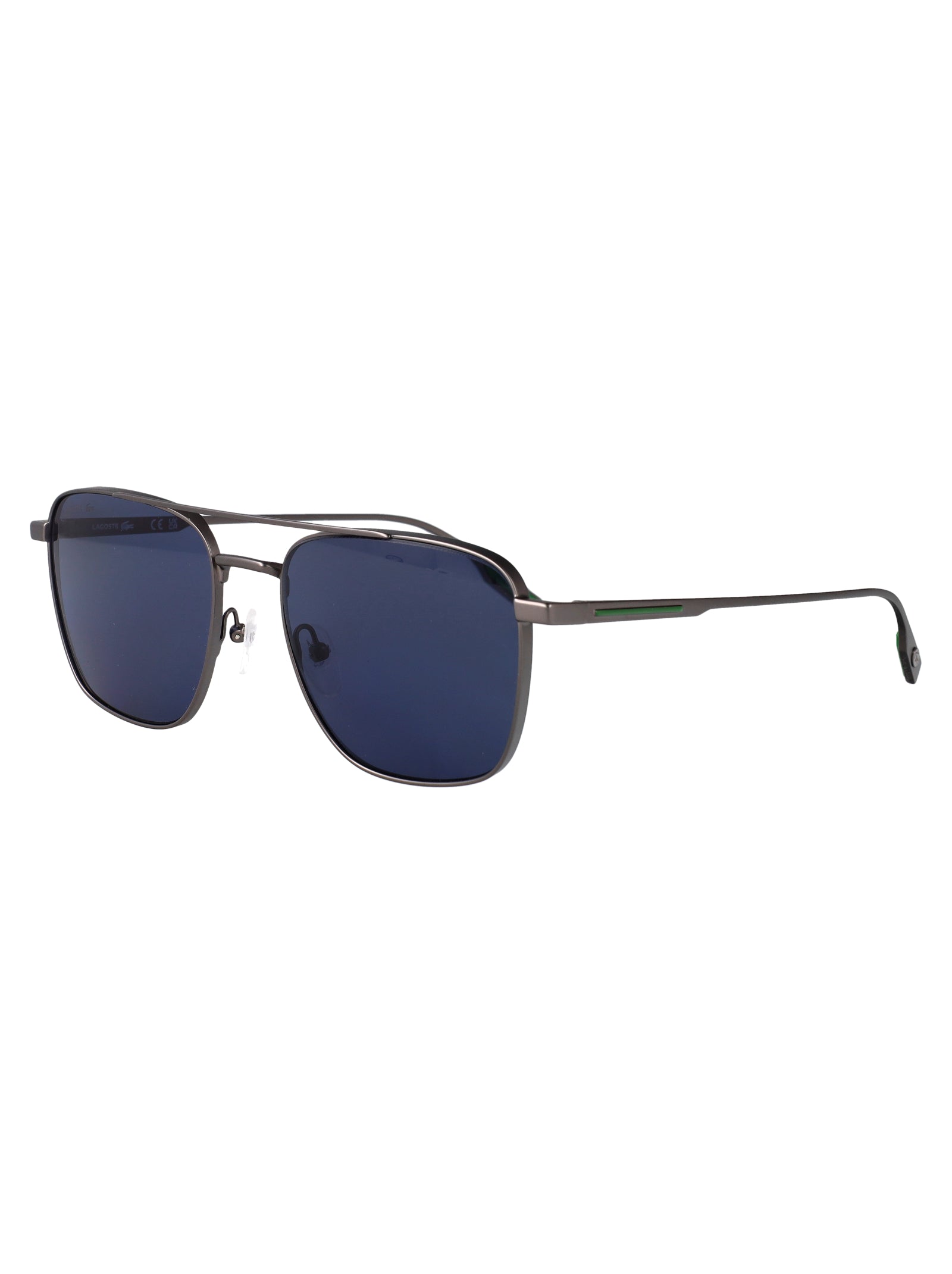 LACOSTE Matte Metal Sunglasses for Men