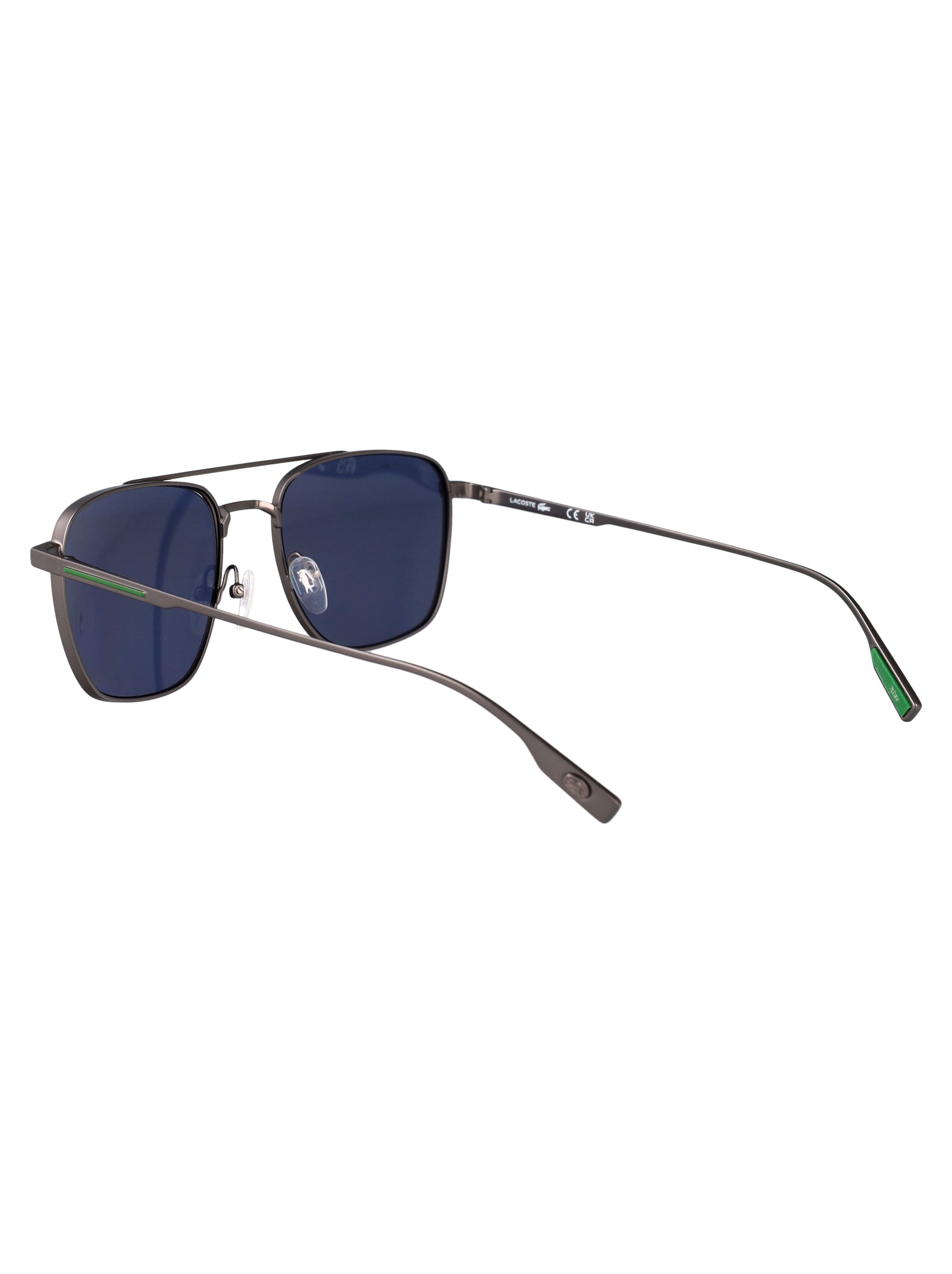 LACOSTE Matte Metal Sunglasses for Men