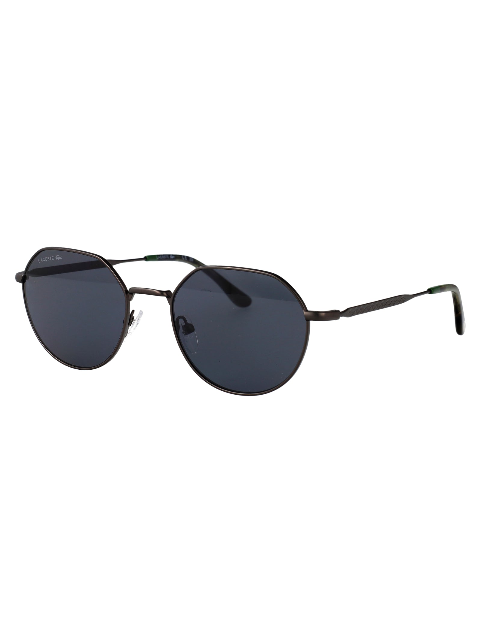 LACOSTE Gunmetal Metal Sunglasses - Unisex