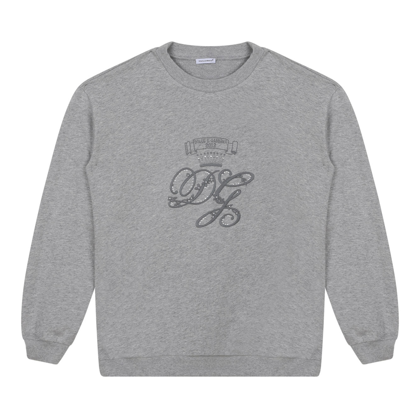 DOLCE & GABBANA Classic Cotton Sweater for Girls