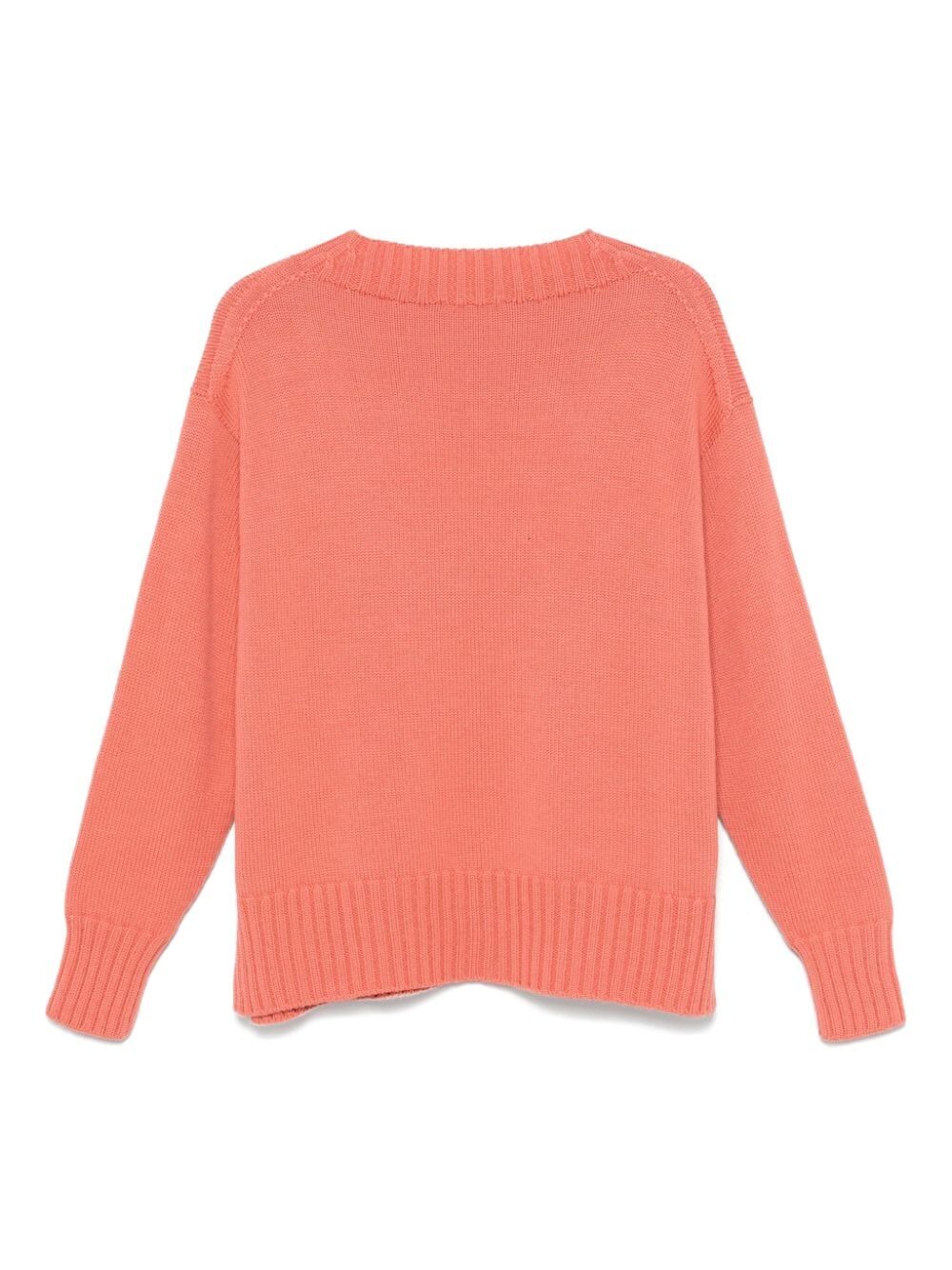 DRUMOHR Oversized Long Sleeve Crew Neck Sweater