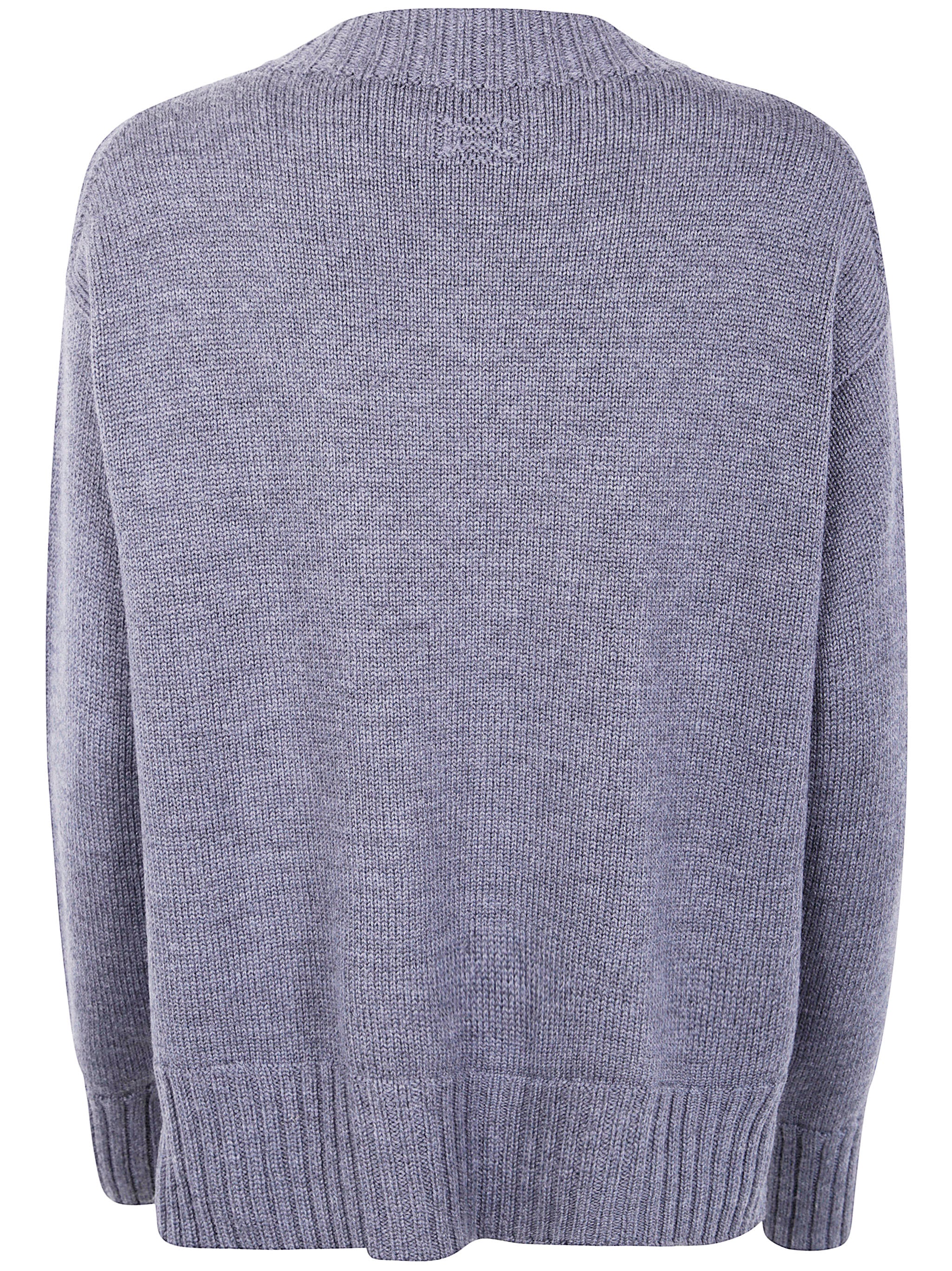 DRUMOHR Long Sleeve Crew Neck Sweater