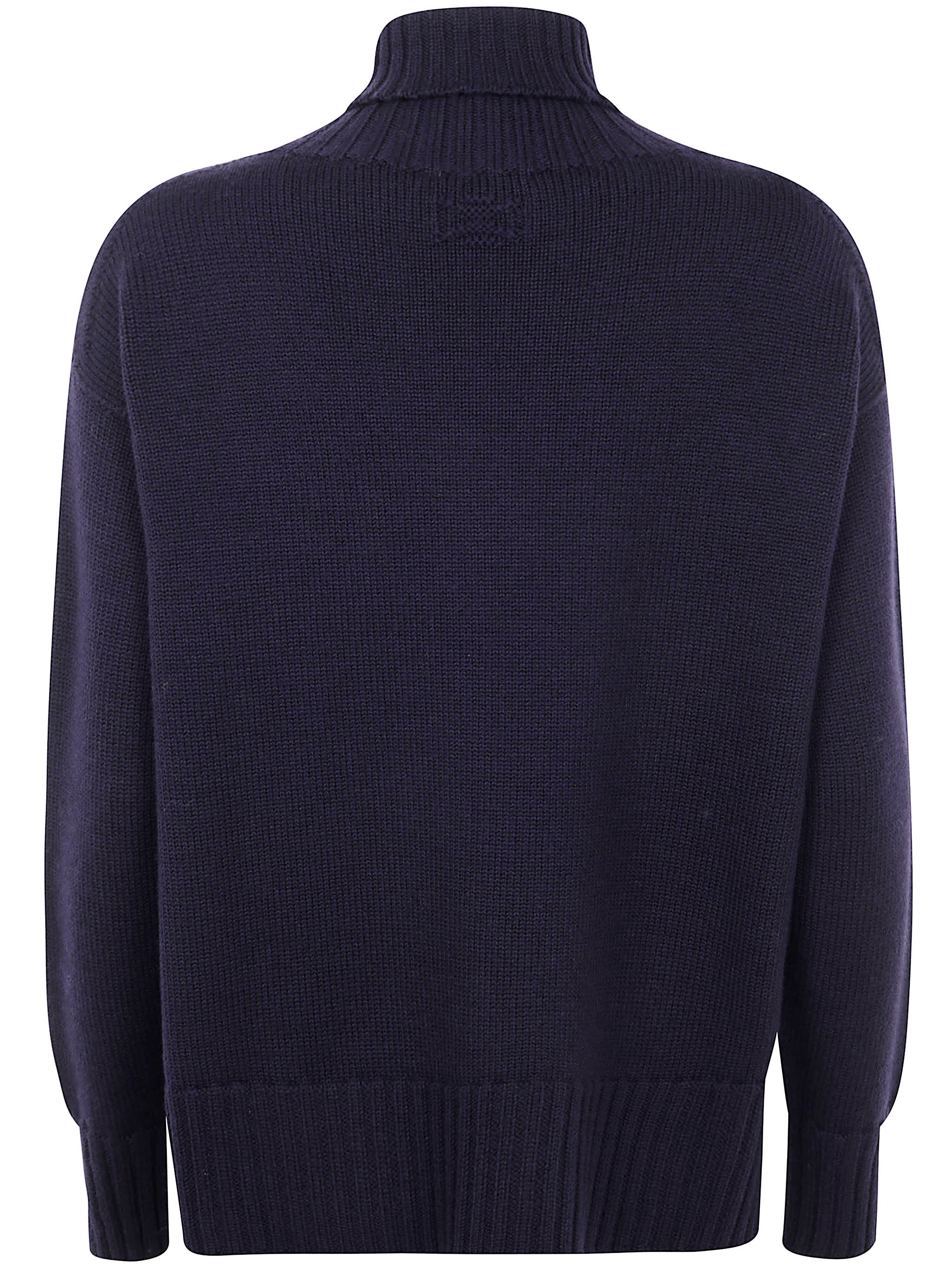 DRUMOHR Women's Long Sleeve Turtle Neck Sweater