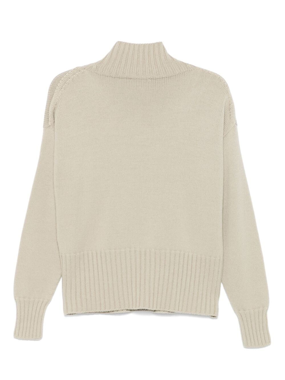 DRUMOHR Oversized Long Sleeve Turtle Neck Sweater