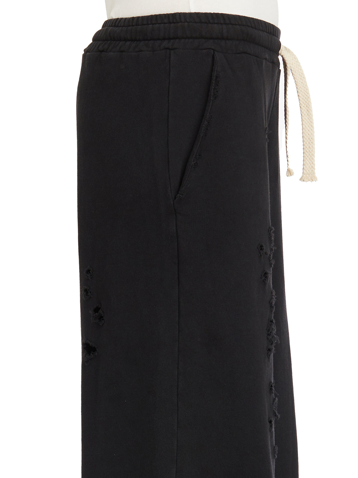 NOSTRASANTISSIMA Women's Ruffled Mini Sweatpants