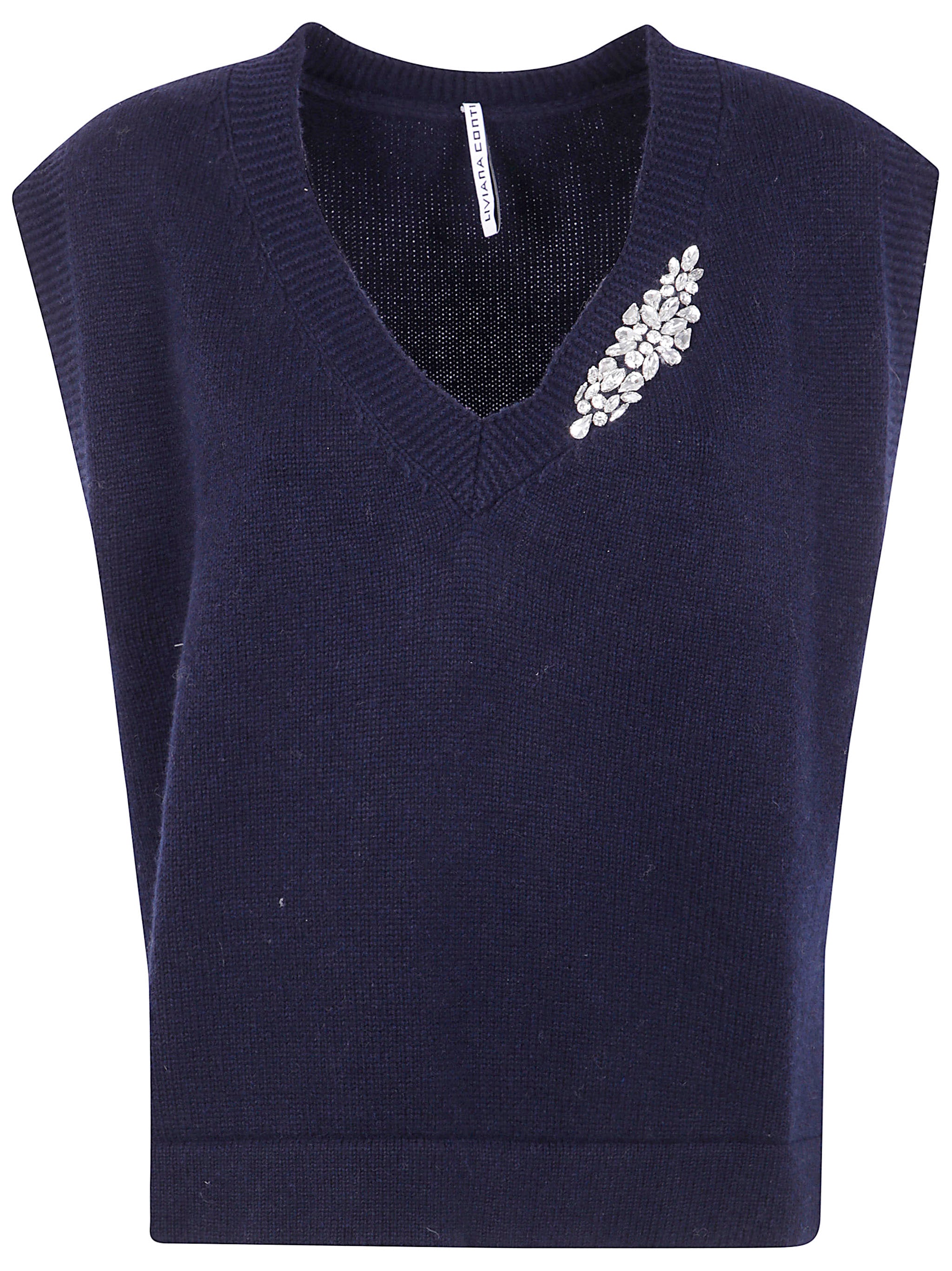 LIVIANA CONTI Abilene Cashmere Blend Gilet for Women