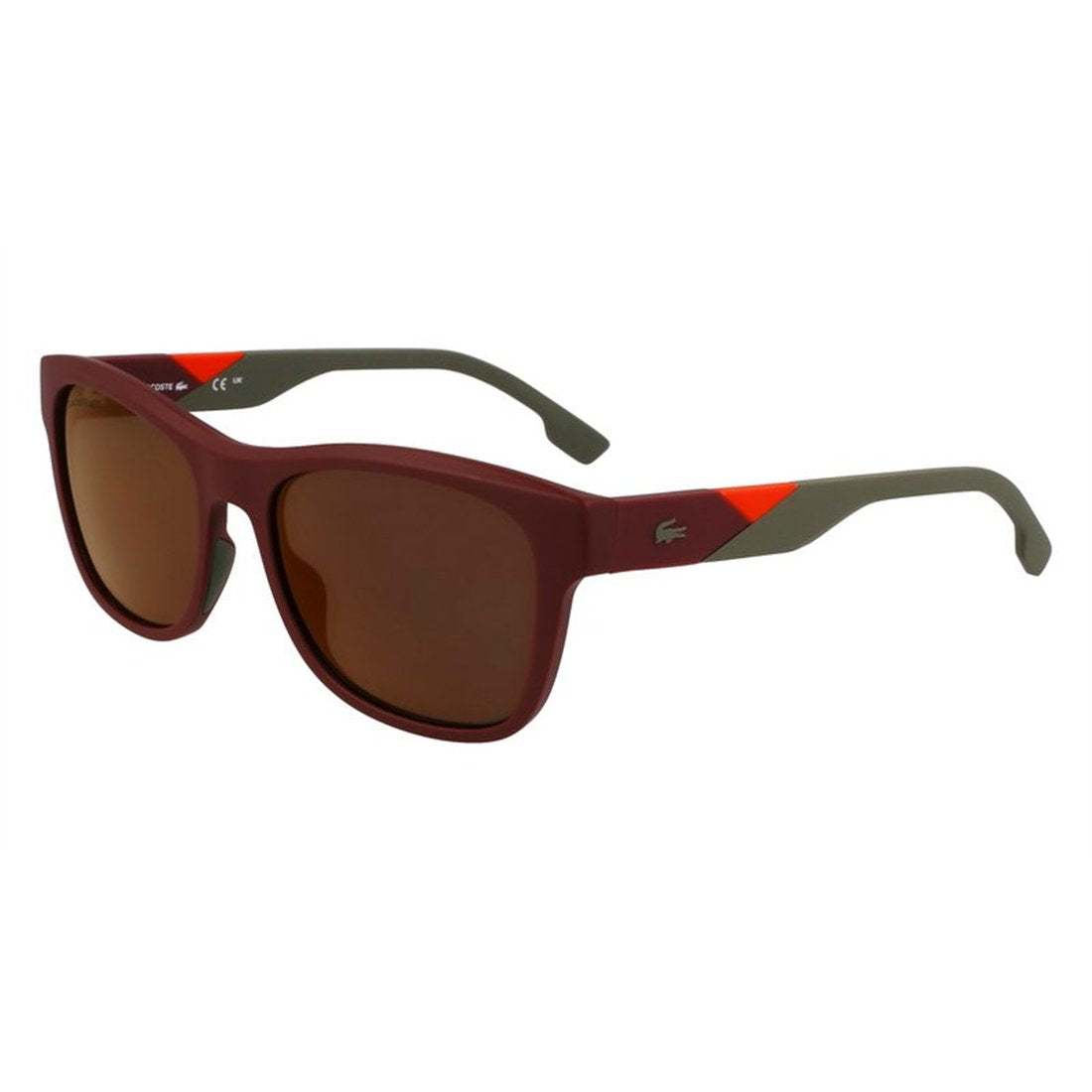 LACOSTE Sleek Men's Sunglasses with Mirror Lenses