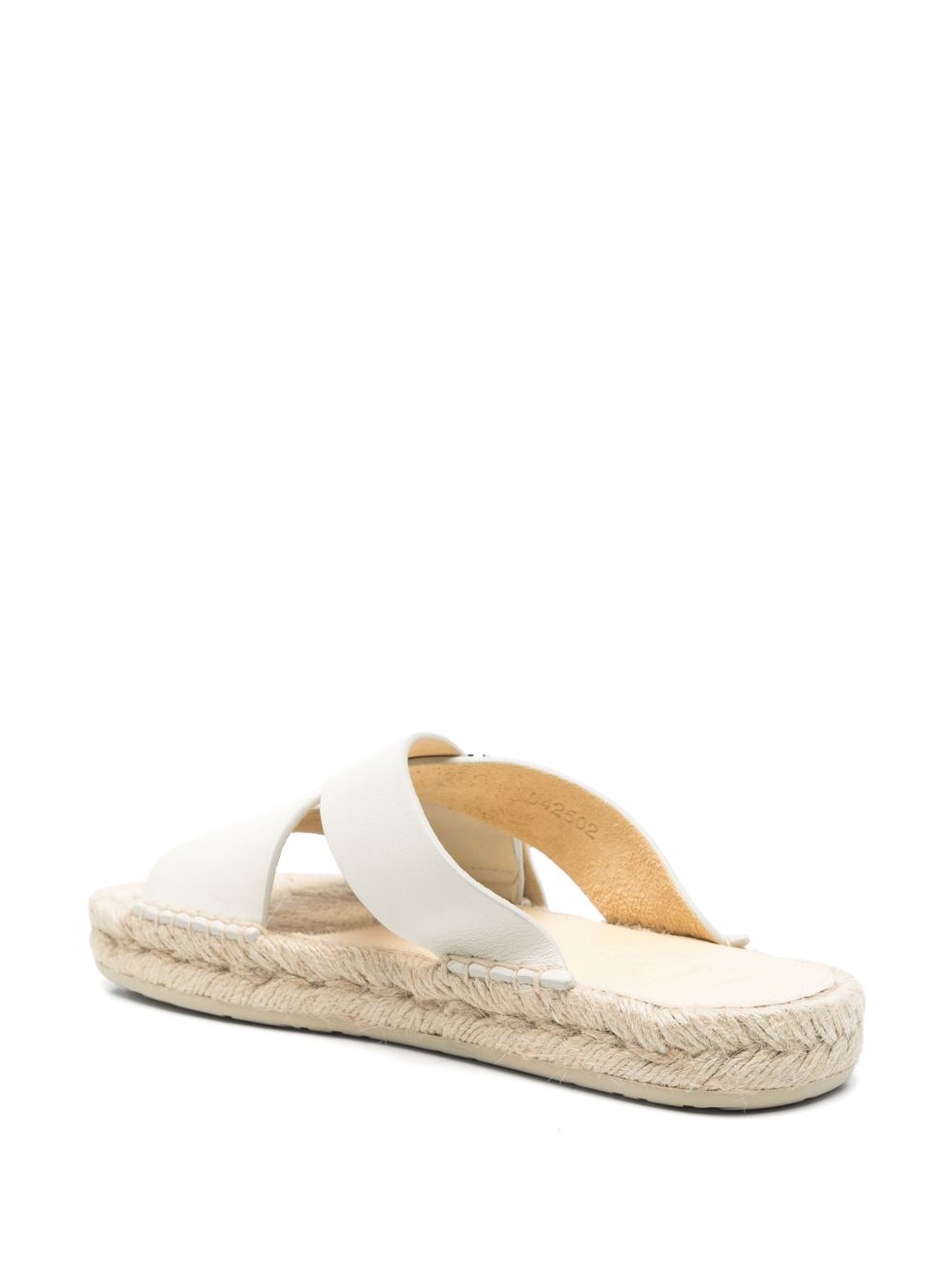 LOEWE Petal Leather Sandals for Women