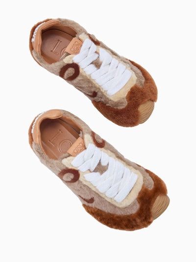 LOEWE Ballet Runner 2.0 Sneaker with Shearling - Women's Size IT
