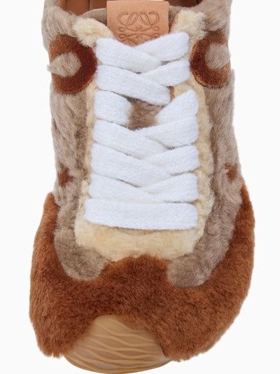 LOEWE Ballet Runner 2.0 Sneaker with Shearling - Women's Size IT