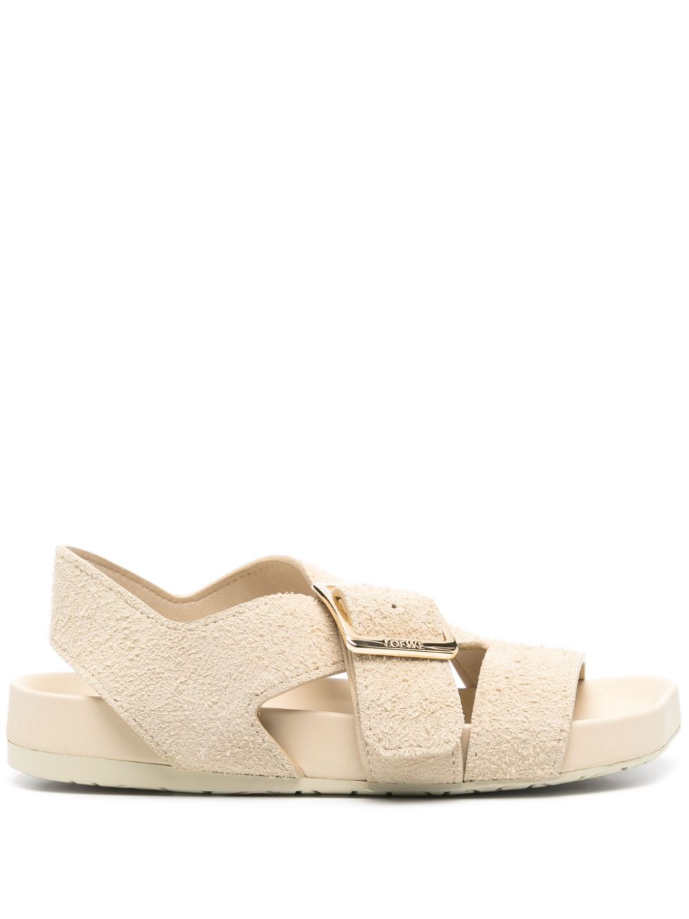 LOEWE Women's Crossover Strap Open Toe Sandals
