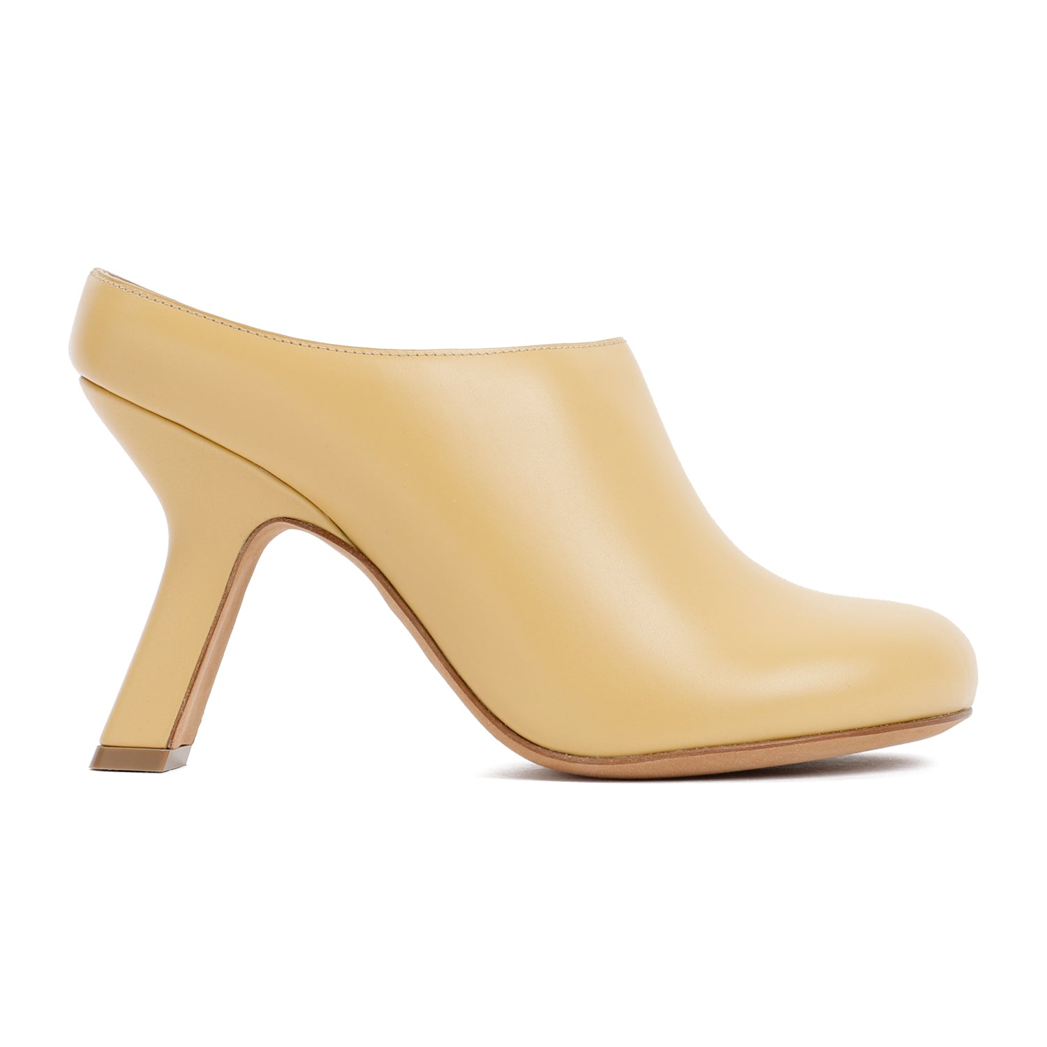 LOEWE Women's 10cm Heel Leather Clogs