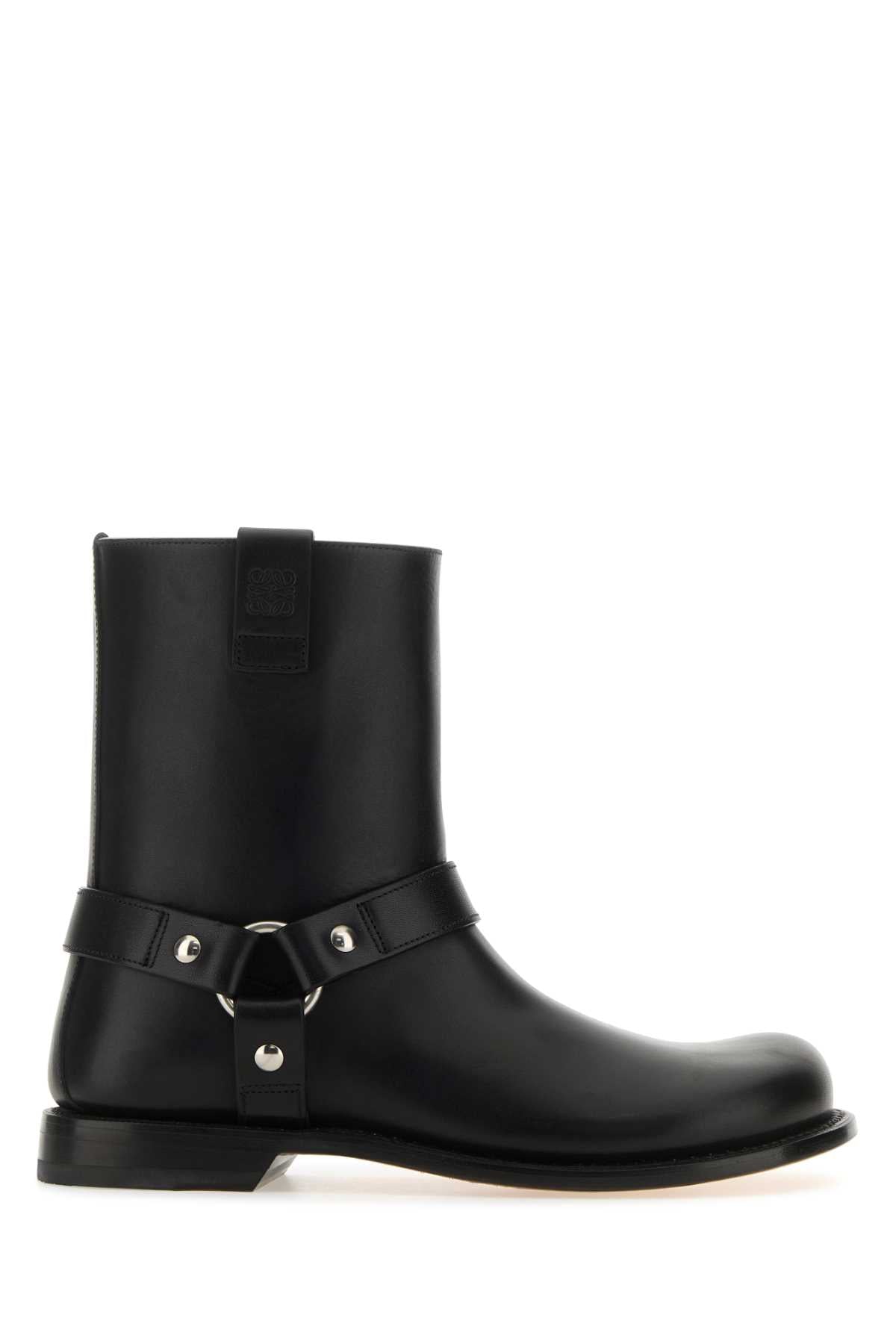 LOEWE Leather Campo Biker Boots for Women