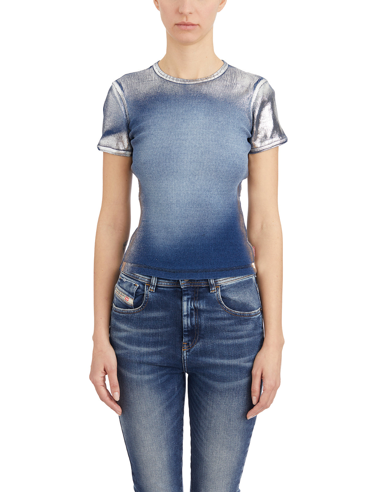 DIESEL Slim Fit Short Sleeve T-Shirt