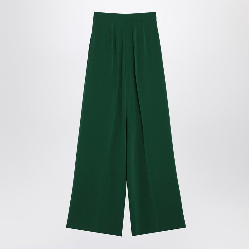 MAX MARA Wide Leg Cady Trousers - Fall/Winter 2025