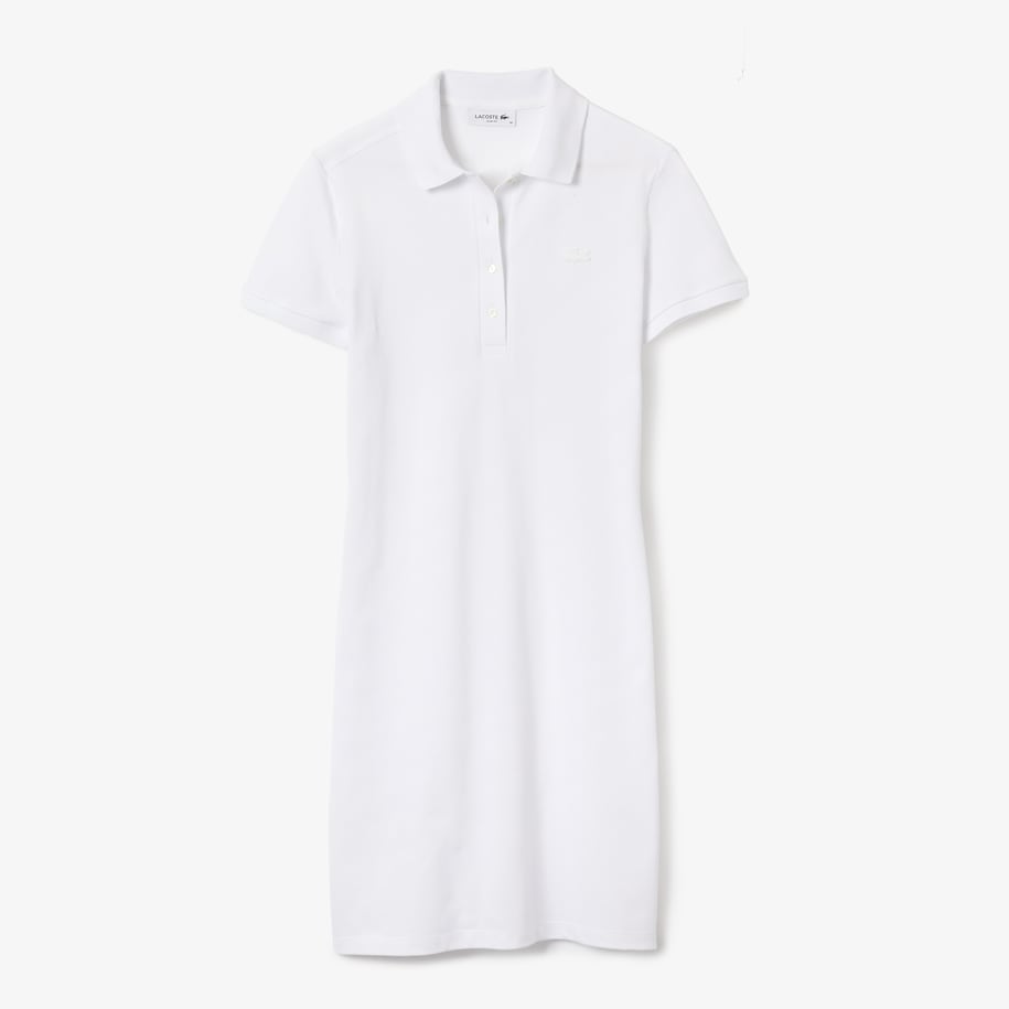 LACOSTE Slim Fit Polo Mini Dress for Women