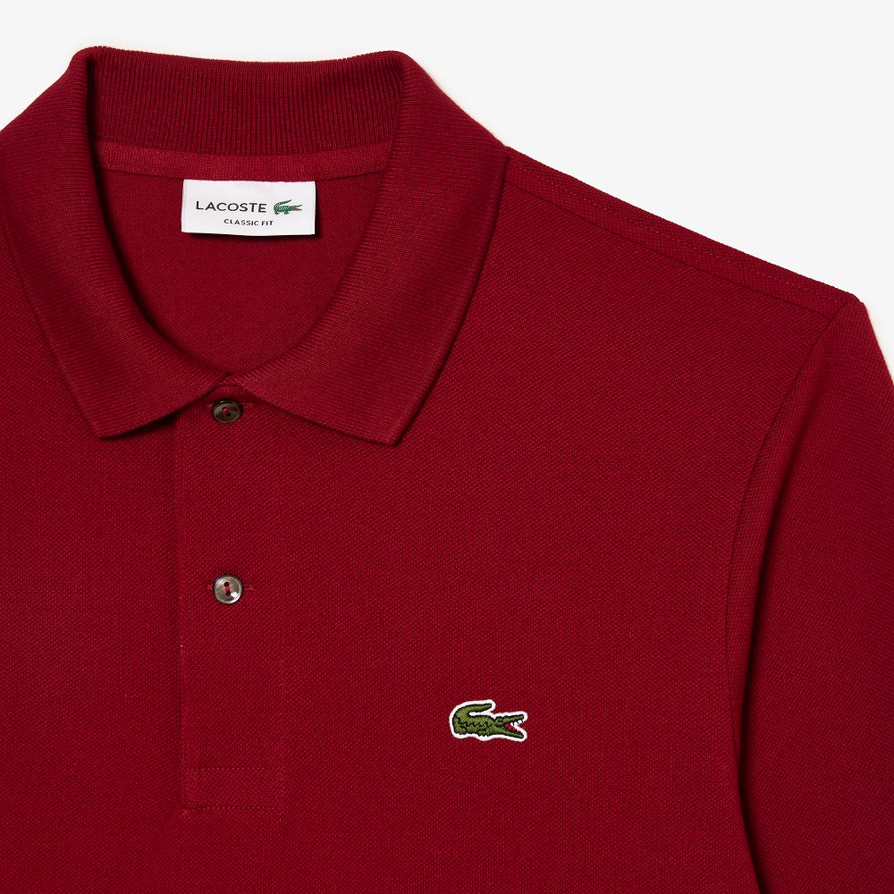 LACOSTE Classic Long Sleeve Polo for Men