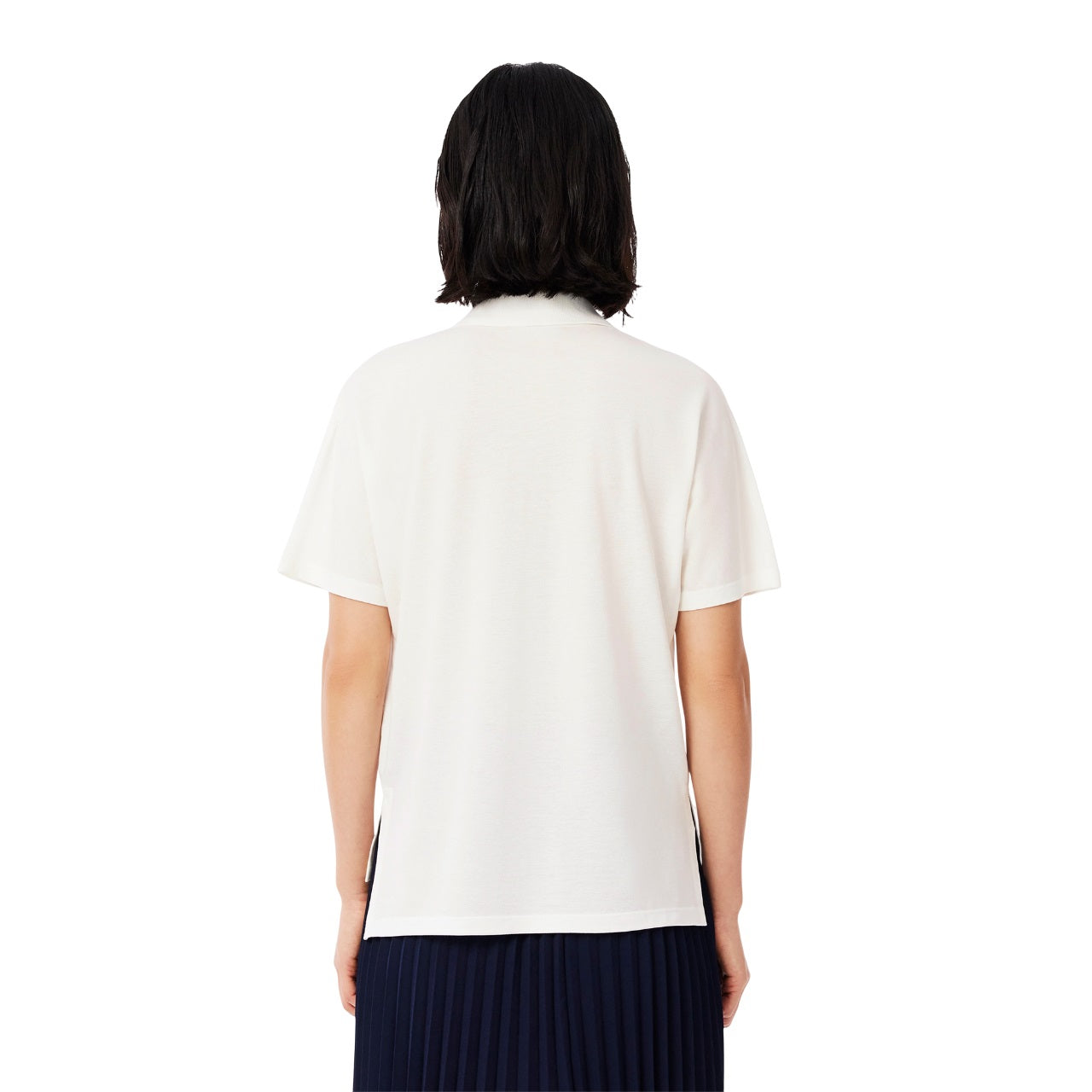 LACOSTE Contemporary Women's Polo with Relaxed Fit