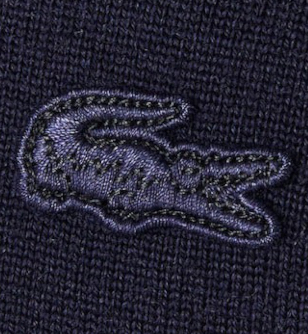 LACOSTE Eco-Friendly Merino Wool Pullover for Men